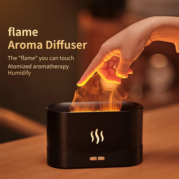 دستگاه بخور سرد و خوشبوکننده شیائومی طرح شعله Flame Humidifier 13 دستگاه بخور سرد و خوشبوکننده شیائومی طرح شعله Flame Humidifier - Image 3