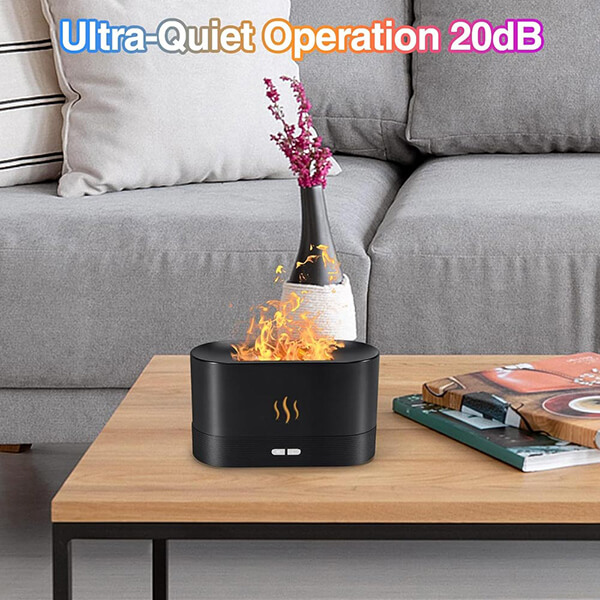 دستگاه بخور سرد و خوشبوکننده شیائومی طرح شعله Flame Humidifier 16 دستگاه بخور سرد و خوشبوکننده شیائومی طرح شعله Flame Humidifier - Image 6
